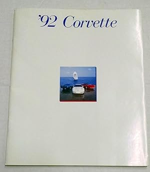 1992 Chevrolet Corvette sales brochure