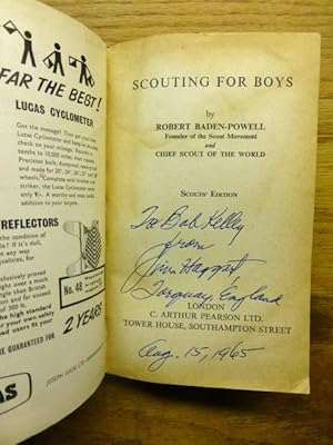 Scouting for Boys by Robert Baden-Powell Scouting for Boys by Robert Baden-Powell