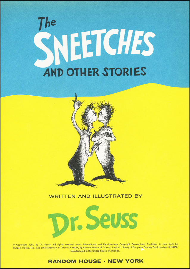 the sneetches and other stories by dr seuss the sneetches and other stories by dr seuss