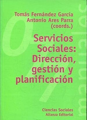 SERVICIOS SOCIALES: DIRECCION, GESTION Y PLANIFICACION.