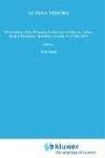 Action Theory. Proceedings of the Winnipeg Conference on Human Action, held at Winnipeg, Manitoba, Canada, 9-11 May 1975.; (Synthese Library Volume 97) - Brand, Myles and Douglas Walton (eds)