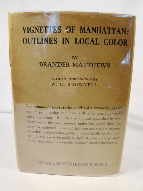 Vignettes of Manhattan; Outlines in Local Color