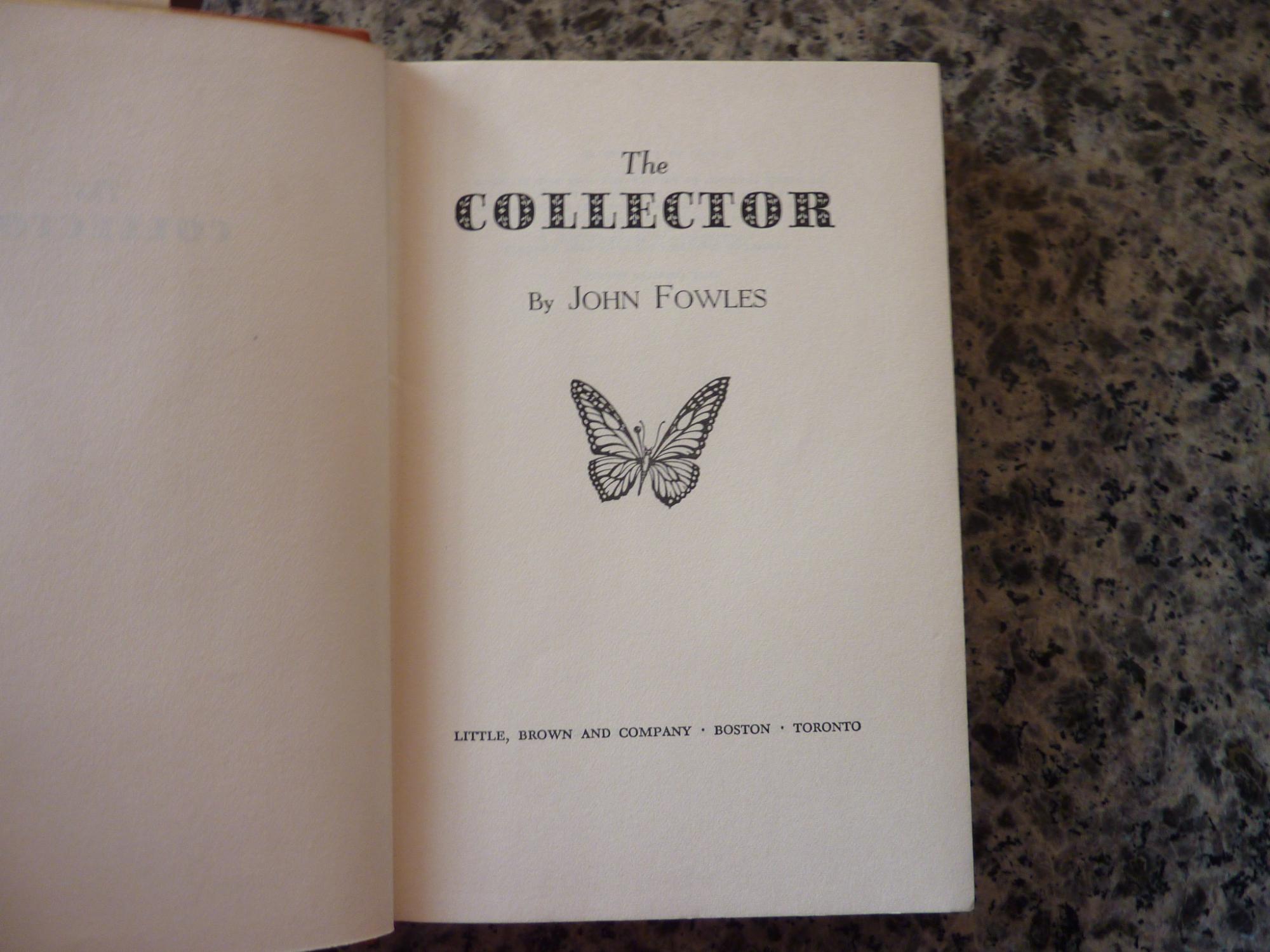 The Collector by Fowles, John Fine Hardcover (1963) 1st Edition. Discovery Bay Old Books