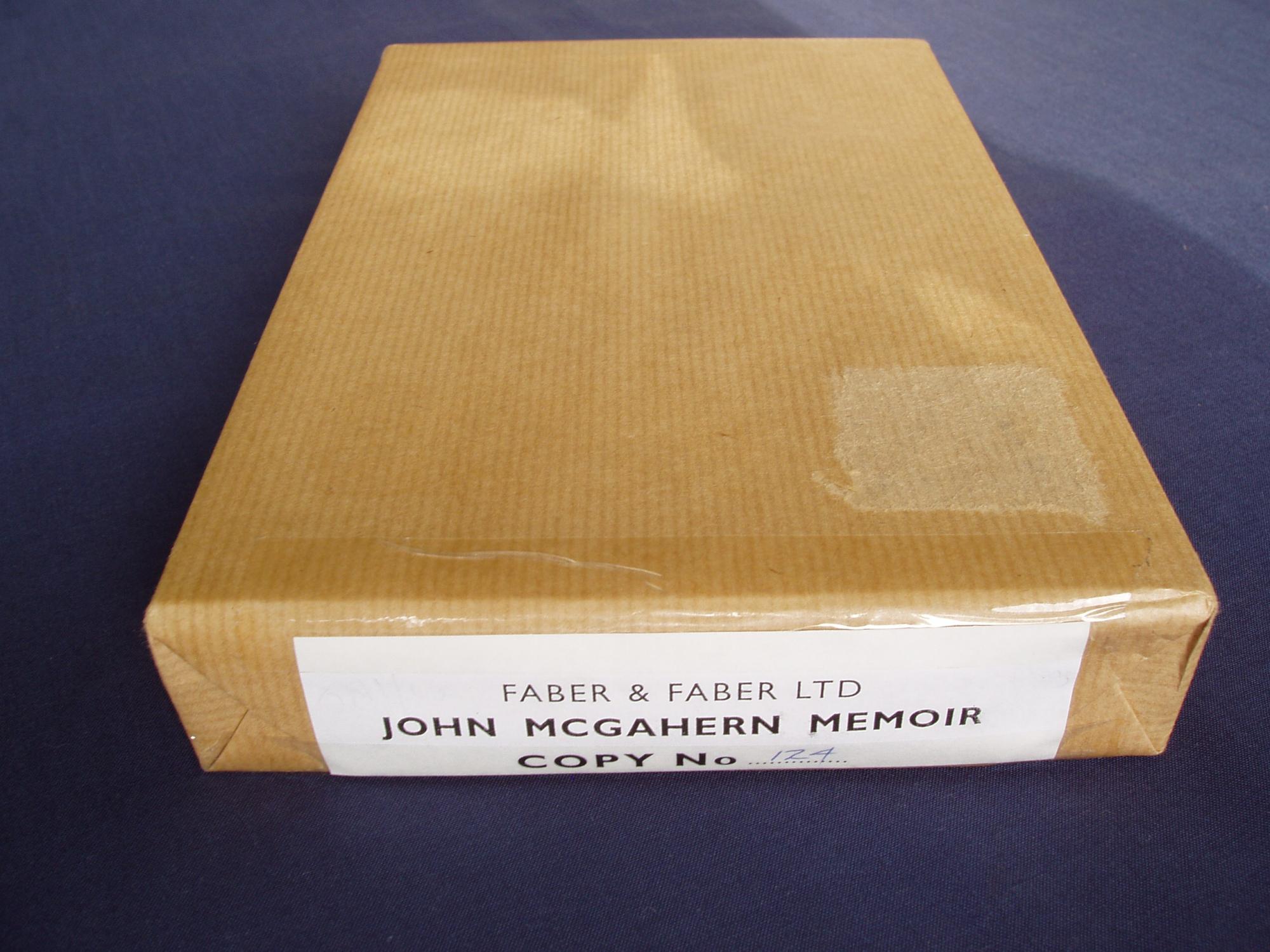 Memoir - McGahern, John