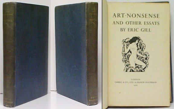 Essay on typography eric gill