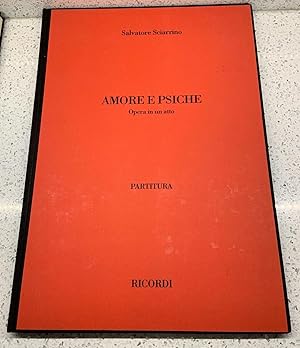 Amore e Psiche Opera in un atto (1972) Partitura.