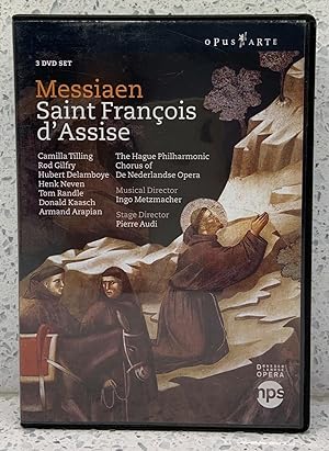 OLIVIER MESSIAEN Saint Francois d'Assise (DVD, 2009, 3-Disc Set)