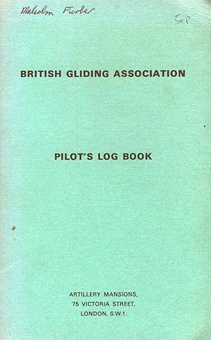 British Gliding Association Pilot's Log Book