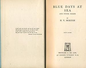 Blue Days at Sea and Other Essays