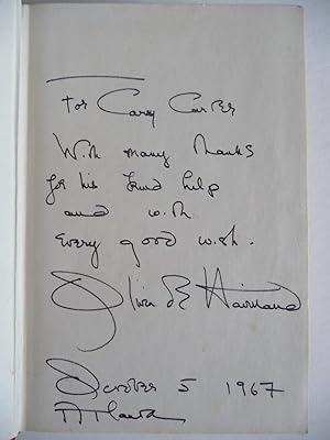 Gone With The Wind, (Signed by Olivia de Havilland)