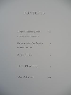 Sierra Nevada: The John Muir Trail: Adams, Ansel