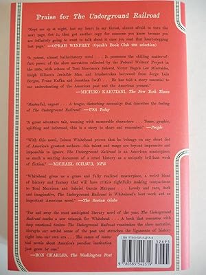 The Underground Railroad, (Signed): Whitehead, Colson