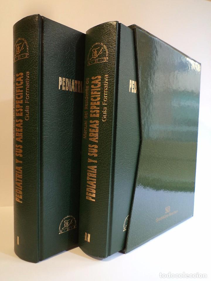 MANUAL DEL RESIDENTE DE PEDIATRÍA Y SUS ÁREAS ESPECÍFICAS. Guía Formativa. Volúmenes I-II en su estuche: Obra completa. VV.AA. A. E. P. Asociación española de Pediatría. Auspiciado por Comisión Nacional de Pediatría y sus áreas Específicas. 1997. ISBN 847