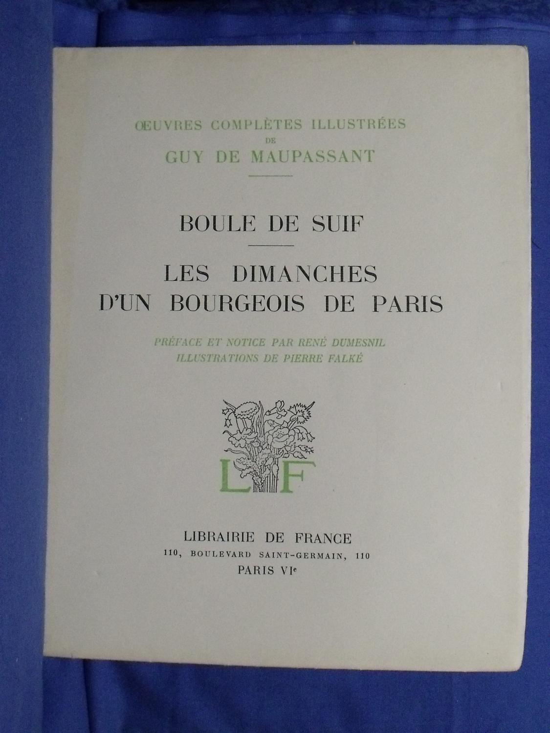 Les Oeuvres Complètes de Maupassant (French Edition)