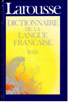 Dictionnaire de la Langue Francaise.