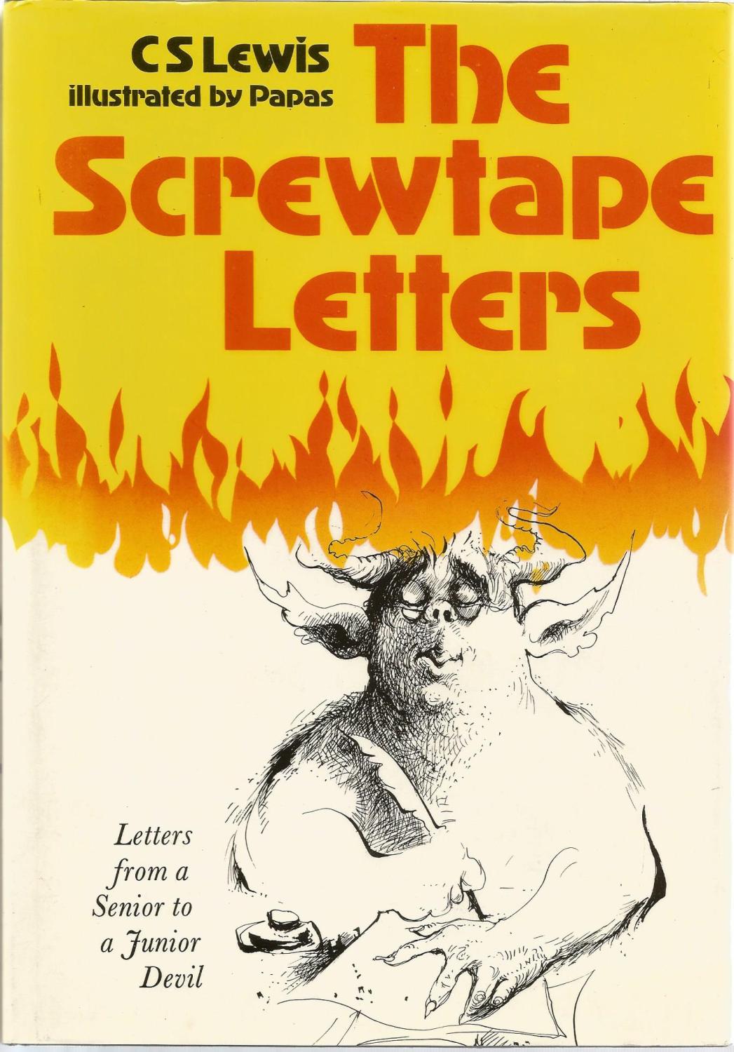 The Screwtape Letters. - LEWIS, C S. Illustrated by [William] PAPAS.