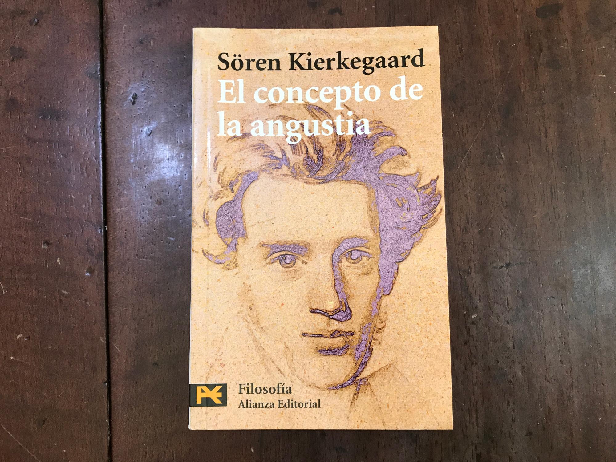 EL CONCEPTO DE LA ANGUSTIA SOREN KIERKEGAARD PDF