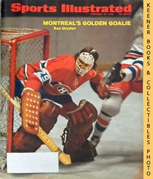 Sports Illustrated Magazine, February 14, 1972 (Vol 36, No. 7) : Montreal's Golden Goalie - Ken D...