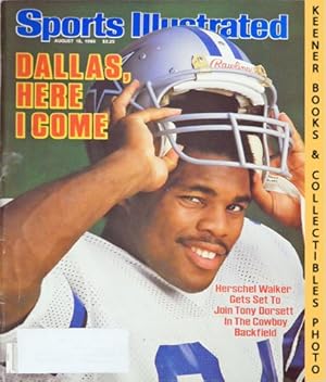 Sports Illustrated Magazine, August 18, 1986 (Vol 65, No. 7) : Dallas, Here I Come - Herschel Wal...