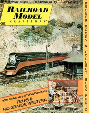 Railroad Model Craftsman Magazine, October 1974 (Vol. 43, No. 5)