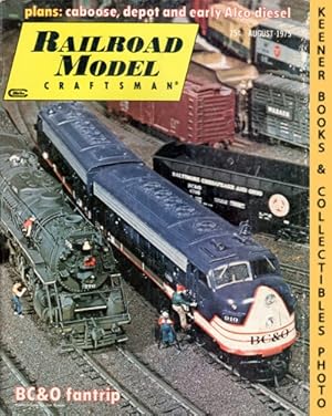 Railroad Model Craftsman Magazine, August 1975 (Vol. 44, No. 3)