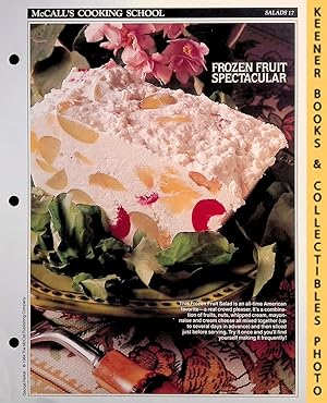 McCall's Cooking School Recipe Card: Salads 17 - Frozen Fruit Salad (Replacement McCall's Recipag...