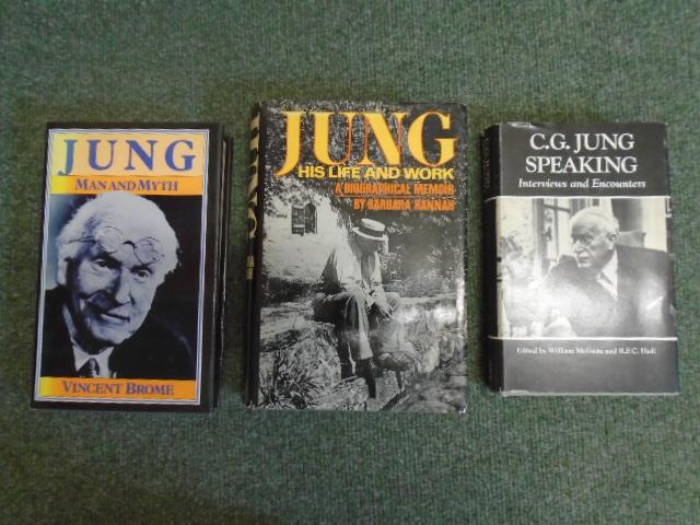 Three Biographies of Jung: Jung Man and Myth; Jung His Life and Work; C.G. Jung Speaking, Interviews and Encounters - Brome, Vincent; Hannah, Barbara; McGuire, William and Hull, R.F.C.