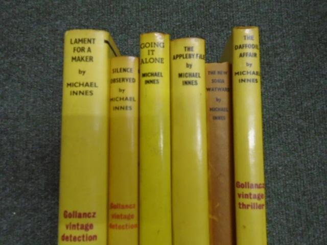 The Daffodil Affair; The New Sonia Wayward; The Appleby File; Going It Alone; Silence Observed; Lament For A Maker [6 volumes] - Innes, Michael