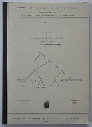 TSG - Transformationelle Schulgrammatik