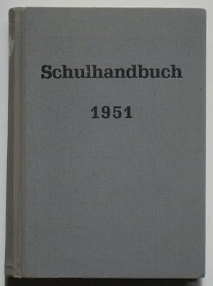 Schulhandbuch 1951