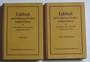 Lesebuch zur Einführung in die ältere deutsche Dichtung - 2 Bände