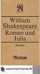 Romeo und Julia : Drama ; [aus dem Englischen]., William Shakespeare. [Übers. von August Wilhelm Schlegel], Reclams Universal-Bibliothek ; Bd. 5 : Belletristik