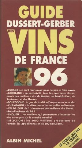 Guide des vins de France 1996