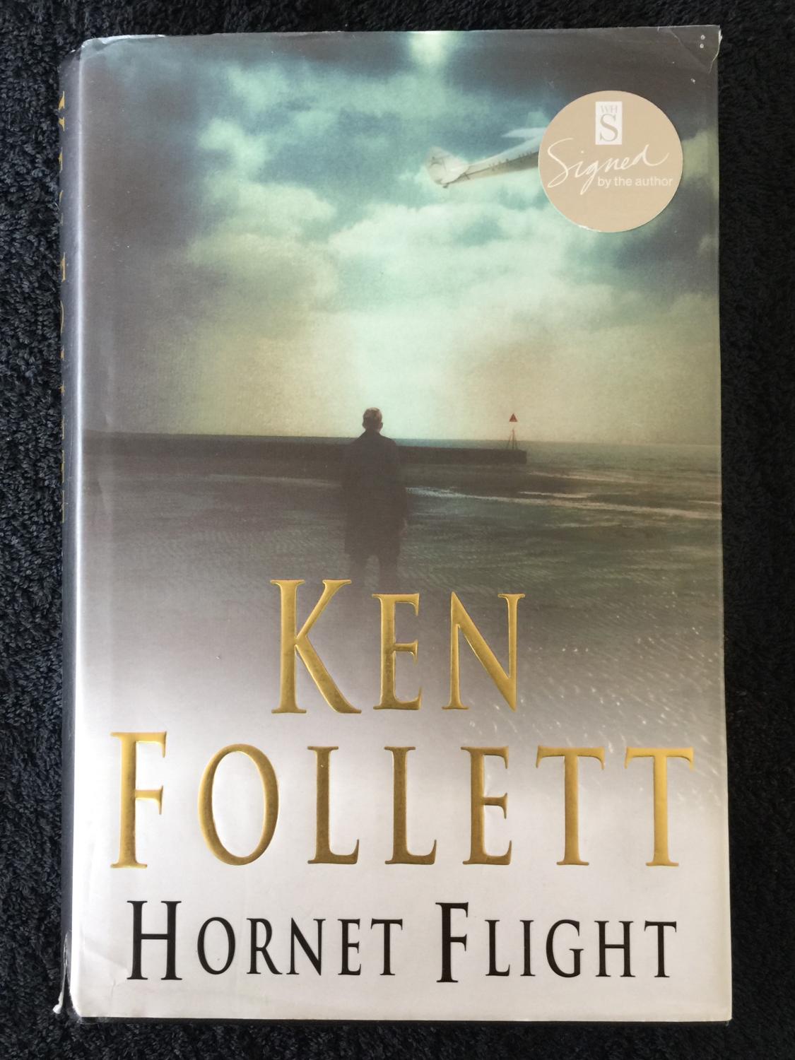Hornet Flight By Ken Follett Very Good Hardcover 2002 1st Edition Signed By Author S Prelovedbooksandprints