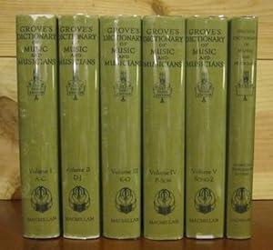 Grove's Dictionary Music Musicians, First Edition - AbeBooks