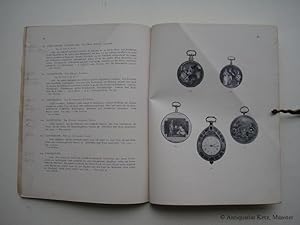 Katalog einer Uhrensammlung aus süddeutschem Privatbesitz, vorwiegend Taschenuhren und Halsuhren ...