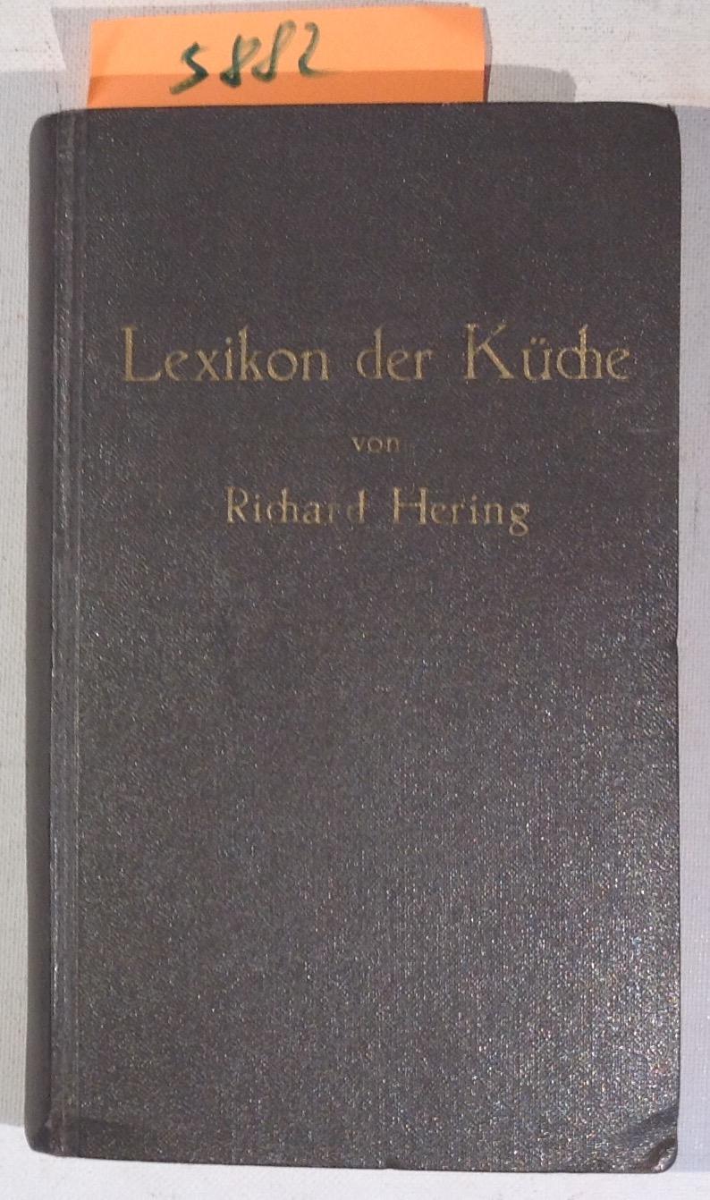 richard hering - lexikon der kueche - ZVAB richard hering - lexikon der kueche - ZVAB