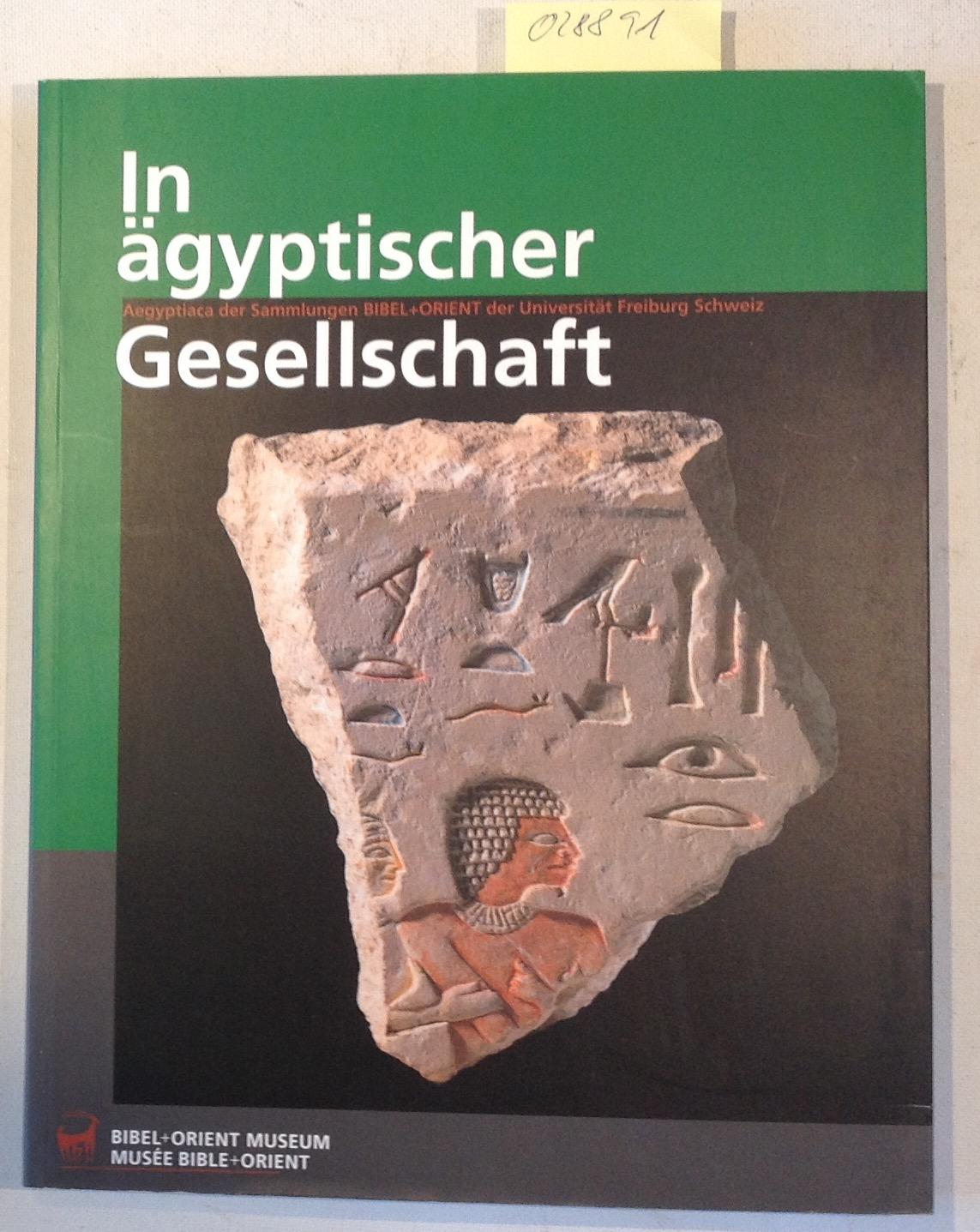 In ägyptischer Gesellschaft: Aegyptica der Sammlungen BIBEL + ORIENT an der Universität Freiburg Schweiz