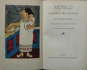 Mexico. A Study Of Two Americas.Illustrated By Diego Rivera. London, 1932.