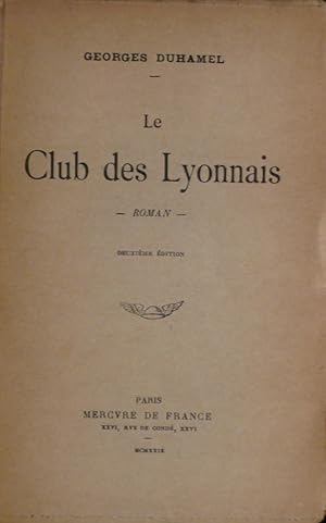 Le Club des Lyonnais. Presentation Copy.