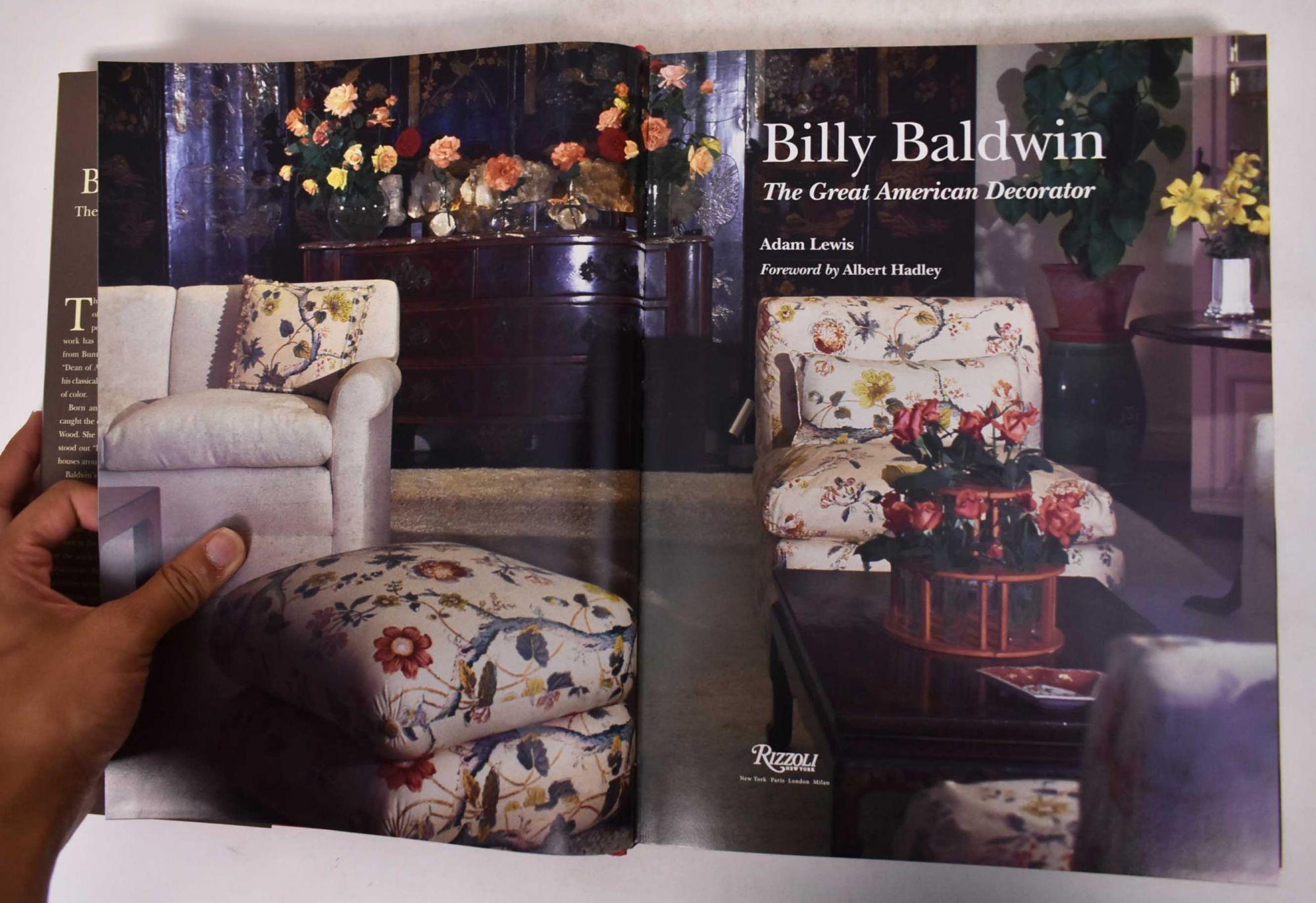 Billy Baldwin The Great American Decorator By Lewis Adam