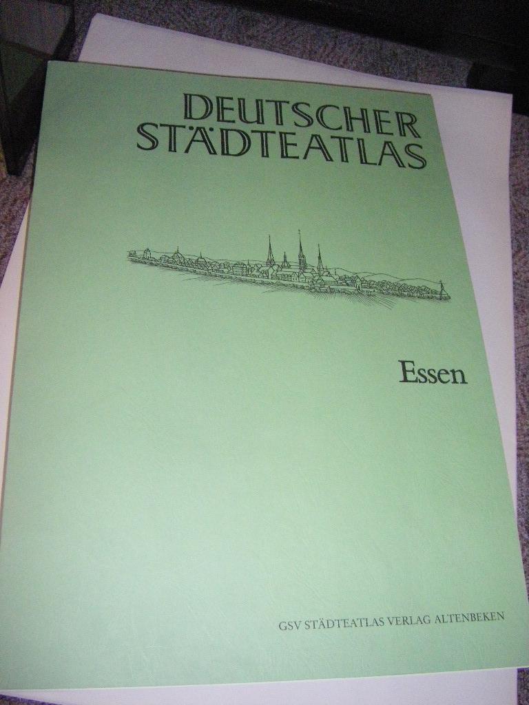 Deutscher Städteatlas. Lieferung IV, Nr. 6/1989: Essen - Stoob, Heinz (Hg.)