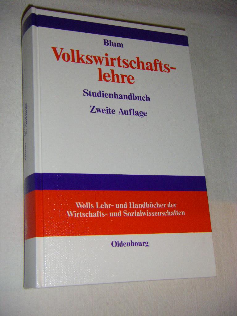 Volkswirtschaftslehre: Studienhandbuch (Wolls Lehr- und Handbücher der Wirtschafts- und Sozialwissenschaften)