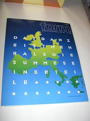 form - Zeitschrift für Gestaltung. Heft 140, IV - 1992