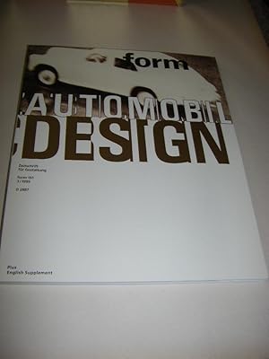 form - Zeitschrift für Gestaltung. Heft 151, 3 - 1995