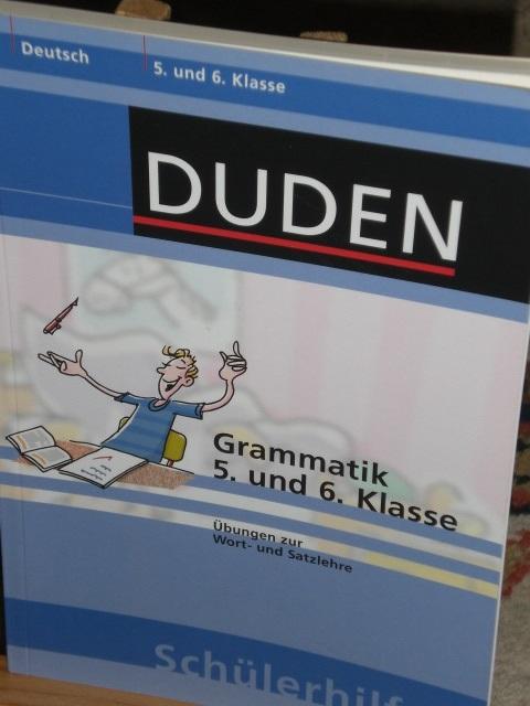 Duden Schülerhilfen, Grammatik 5. und 6. Klasse, Übungen zu Wort- und Satzlehre