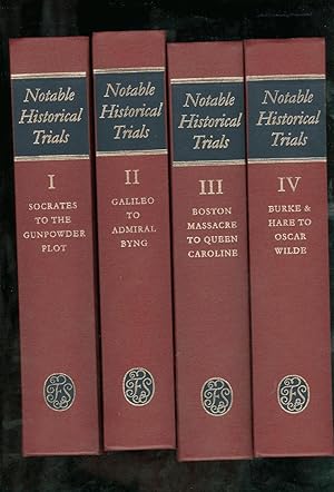 Notable Historical Trials ( 4 volumes. No slipcase)