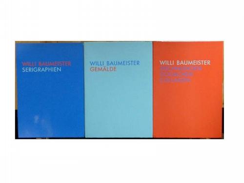 Willi Baumeister. 3 Bände. Band 1: Gemälde; Band 2: Zeichnungen, Gouachen, Collagen; Band 3: Serigraphien.