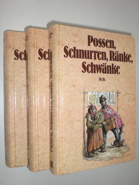 Possen, Schnurren, Ränke und Schwänke. 3 Bände