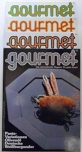 Gourmet - Das internationale Magazin für gutes Essen Jahrgang 1986 - Bd. 39-42.